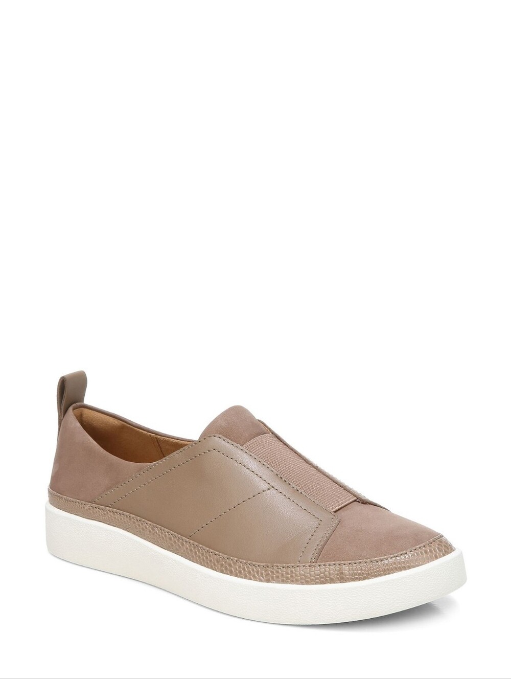 Like New-Vionic Women Zinah Slip-on Sneaker Brownie Leather Sz 7.5 H7721L1200